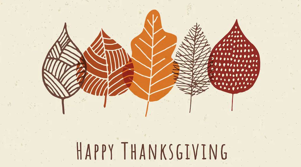 Wishing you a wonderful and peaceful Thanksgiving!